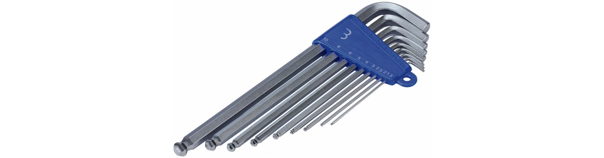 BBB Kit De Clés Allen 1.5/2/2.5/3/4/5/8/10 MM 1 BBB Kit De Clés Allen 1.5/2/2.5/3/4/5/8/10 MM